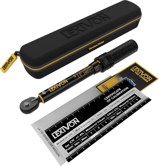 Thumbnail 4 de LEXIVON Drehmomentschlüssel für Fahrräder LX-190 (1/4-Zoll, 2–26 Nm, 72-Zahn, beidseitiger Klick)