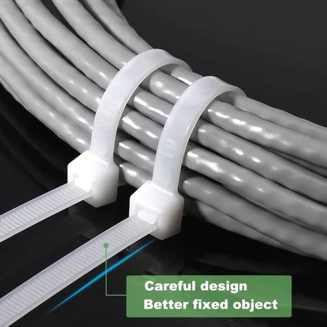 Thumbnail 6 de Long Cable Ties 450mm White