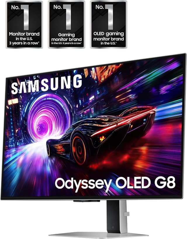 Detalle 2 de Samsung Odyssey G8 32" 4K 240Hz Monitor