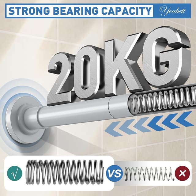 Thumbnail 2 de Yeabett Gardinenstange 48-119,4 cm