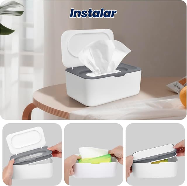 Thumbnail 5 de Caja Dispensador de Toallitas Húmedas 18,5x12x7,3 cm