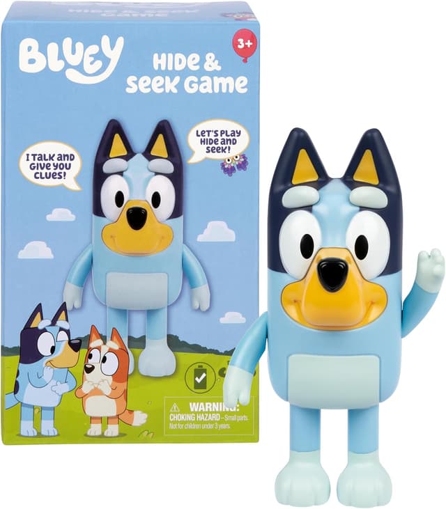 Detalle de Bluey Game Hide and Seek Figure 6-inch