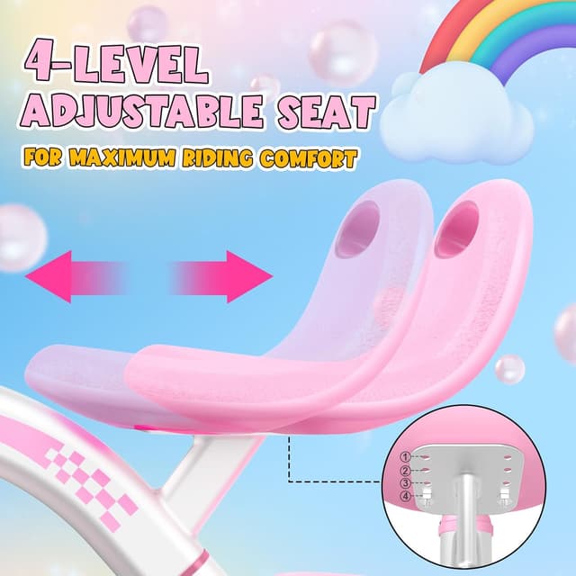 Detalle de Kkdi Toddler Tricycle Adjustable Seat, Ages 1-5