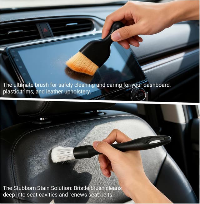 Detalle de Bafeil 10-piece Car Detailing Kit with extendable windscreen cleaner tool