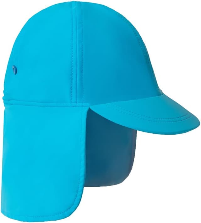 Detalle de Kids Legionnaires Hat by Gifts Treat — UPF 50+ sun protection swim cap with neck flap