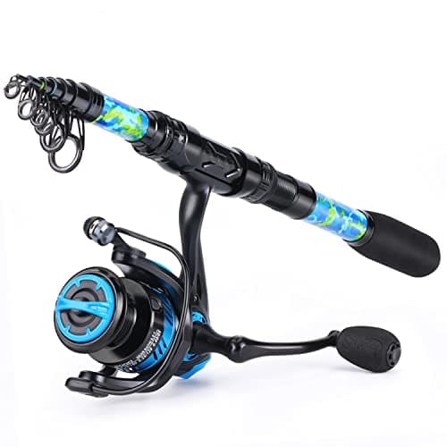 Detalle 2 de Sougayilang Fishing Rod and Reel Combo with Telescopic Pole ⚓