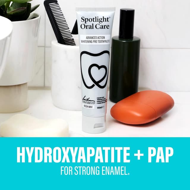 Detalle de Spotlight Oral Care Advanced Action Whitening Pro Toothpaste (Dentist-Developed) – Two Pack