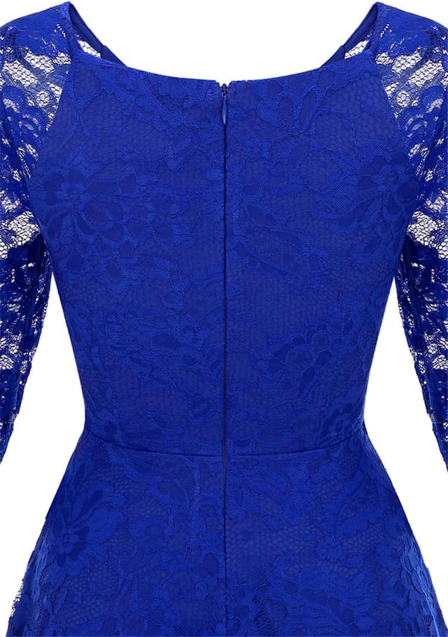 Thumbnail 5 de Dressystar Robe de soirée midi Dentelle 1️⃣ 🎀