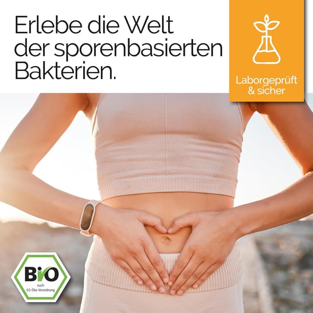 Detalle de 4 Bacillus Stämme KBE 6 Mrd Kapseln