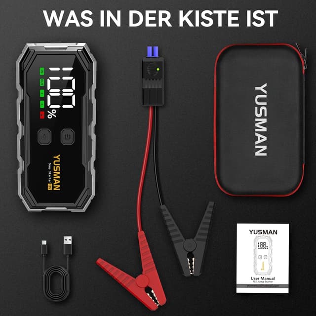 Thumbnail 5 de YUSMAN Starthilfe Powerbank 6000A Autobatterie-Booster