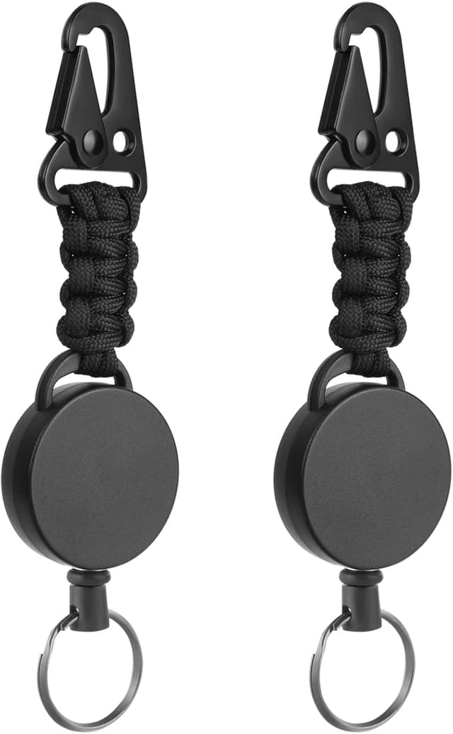 Detalle de Vicloon porte-clés rétractable 2 pièces