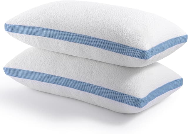 Detalle de Hiimgo 2 Pack Memory Foam Pillow