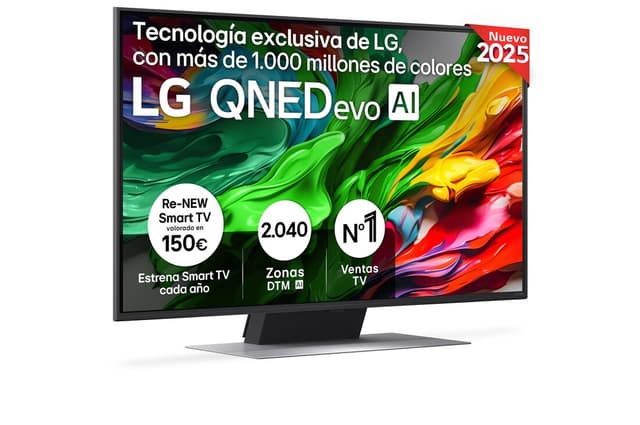 Detalle de LG QNED87 43 pulgadas 4K Smart TV 2025