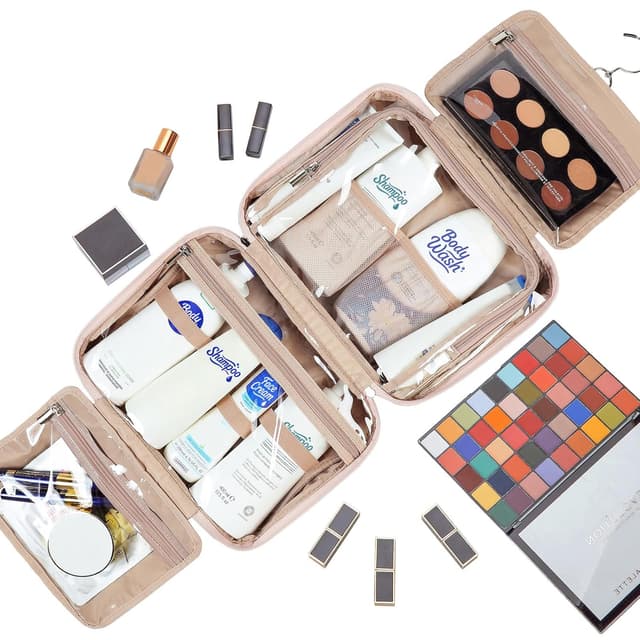 Detalle 2 de NISHEL Travel Toiletry Bag 12x4.5x9 in Pink