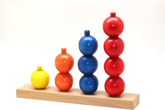 Detalle 2 de BSM EF 20055 Éducatif Montessori, 10 sphères