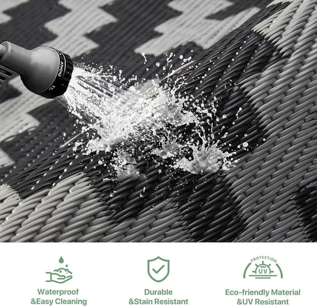 Detalle 2 de GENIMO Outdoor Rug 240 x 300cm waterproof