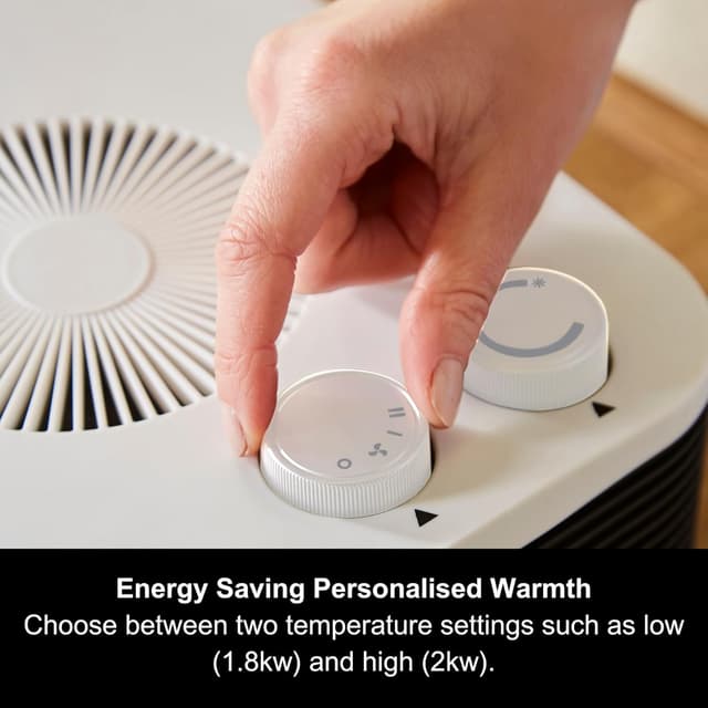 Thumbnail 2 de Morphy Richards HeatFlux 2kW flat fan heater 📢