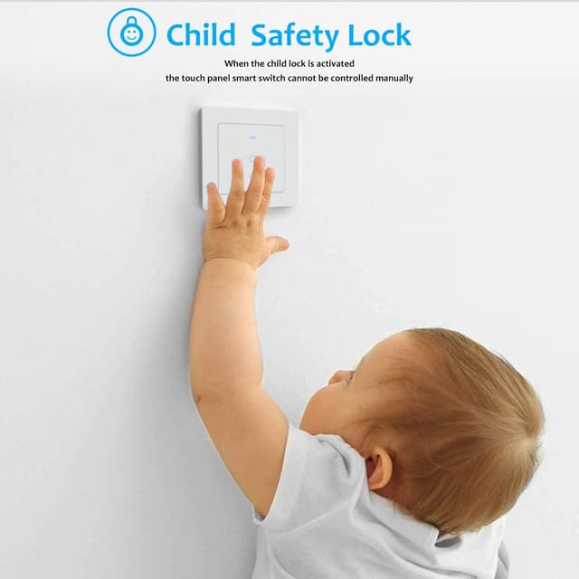 Detalle de CURRYSMARTER WLAN Rollladenschalter (6. Gen) mit steuerbarer LED, für AC-Rollladenmotoren – 4er-Set