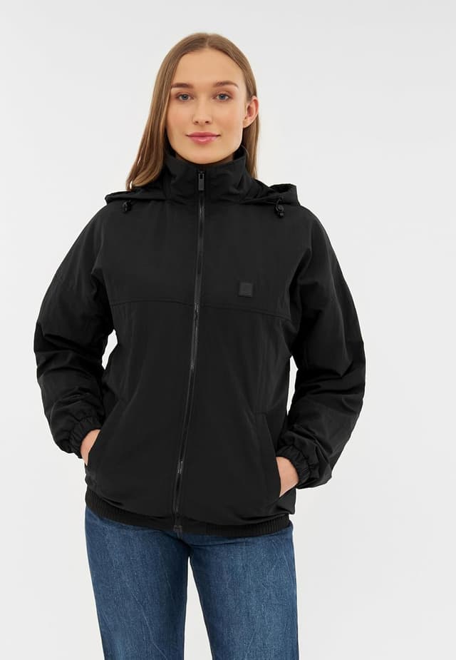 Detalle de Johnny Urban Lennon – Giacca sportiva leggera unisex con cappuccio, antivento