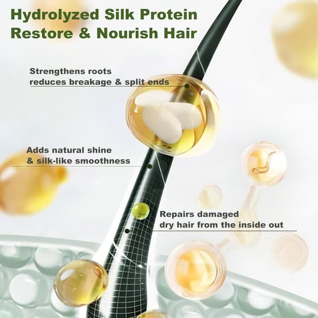 Detalle de Tgideas Rosemary Biotin Amino Acid Shampoo for Thinning Hair (Women & Men), 8.45 fl oz