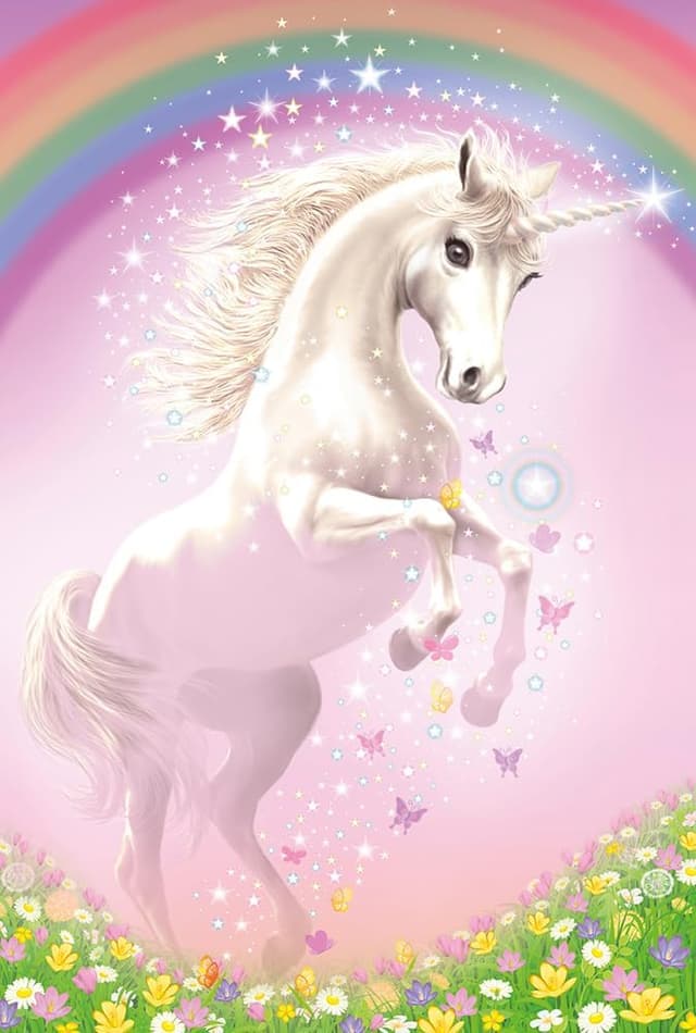 Detalle de Puzzle Licorne Rose enfant Schmidt Spiele 56354 – 150 pièces
