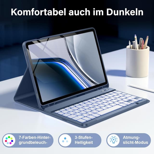 Thumbnail 4 de Vobafe Tastatur Hülle 10,9 Zoll