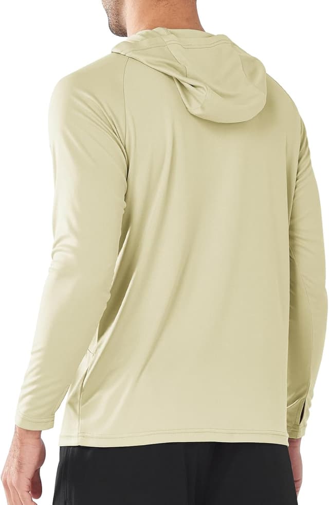 Detalle de NORTHYARD Men’s UPF 50+ Long Sleeve Hoodie Rash Guard (Quick Dry UV SPF)