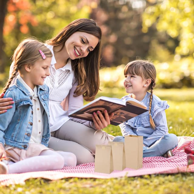 Thumbnail 6 de 50 Stück Papiertüten Klein 9x18x5,5 cm