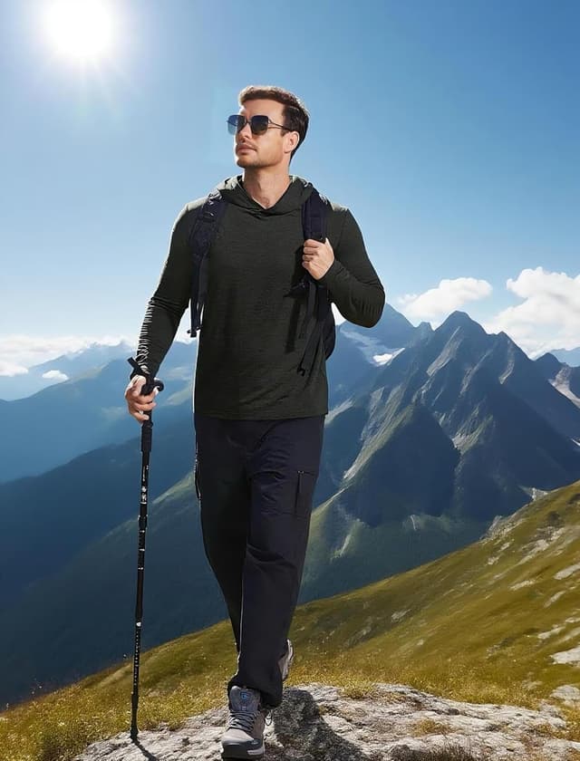 Thumbnail 4 de PINSPARK Lightweight Pullover Hoodie for Men