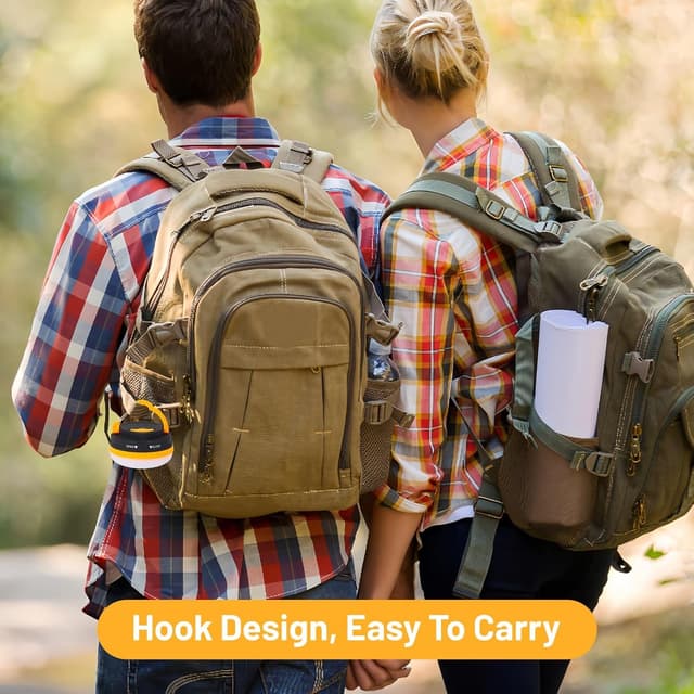 Thumbnail 6 de Camping Lantern 3 Pack Waterproof LED Tent Light ⛺