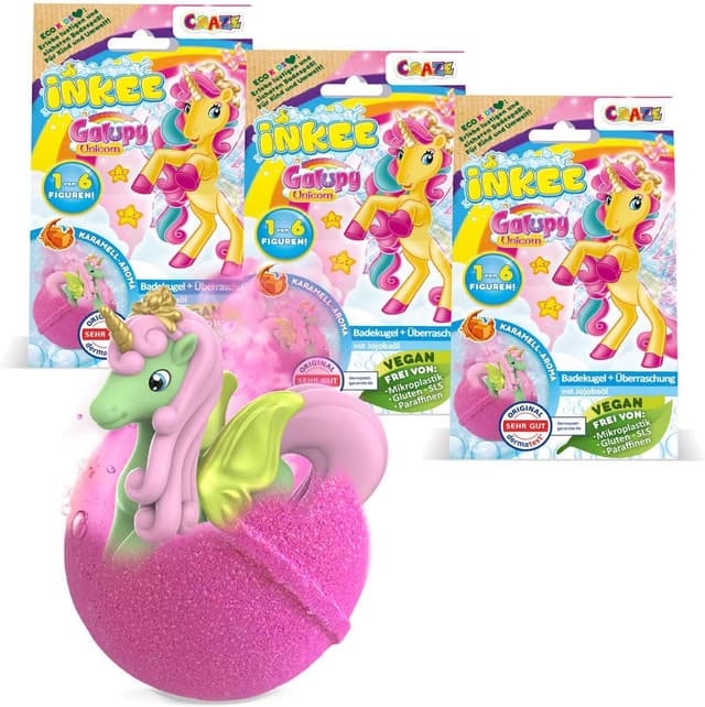 Thumbnail 6 de INKEE Galupy Unicorn Bath Bombs 5‑Piece Gift Set