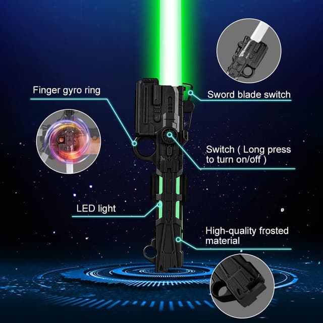 Thumbnail 6 de AYESY 7 Couleurs Sabre Laser rétractable 44-74cm