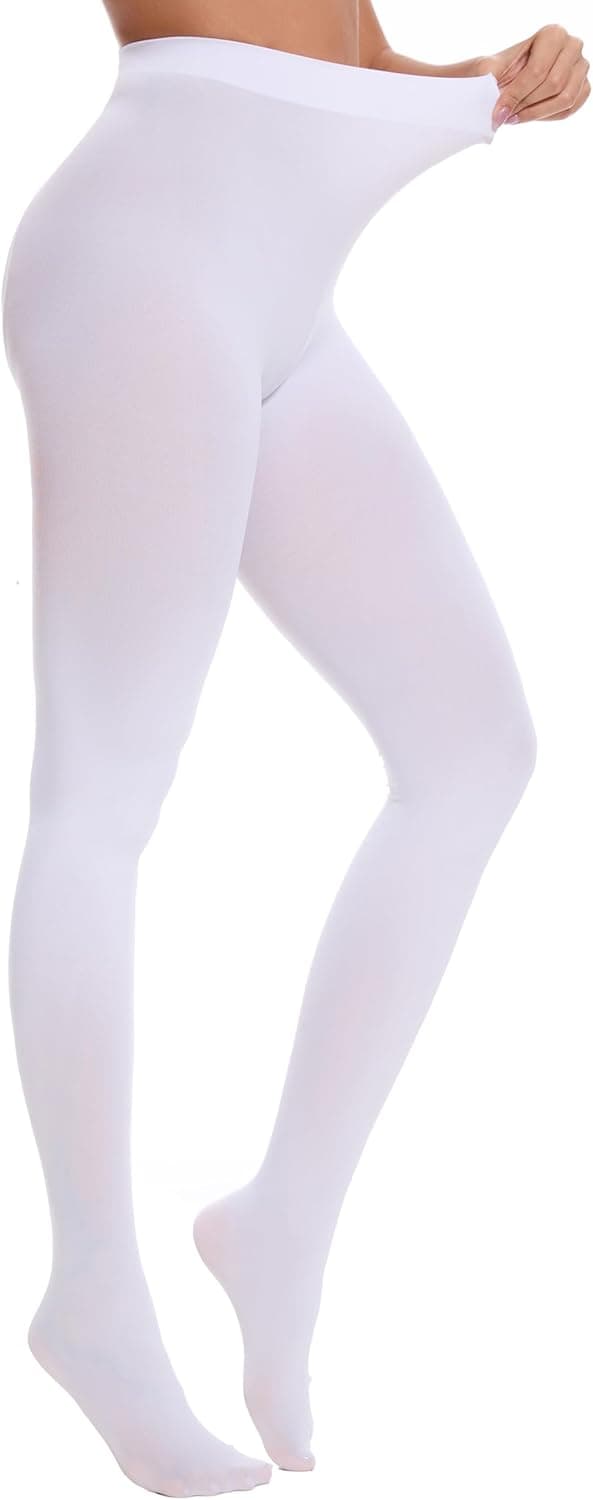 Detalle de DUCMODA Collant femme taille haute 80 denier doux semi-opaque, extensible (plus de 20 couleurs)