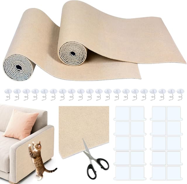 Detalle de Qoosea Alfombra Rascador 200×40 cm