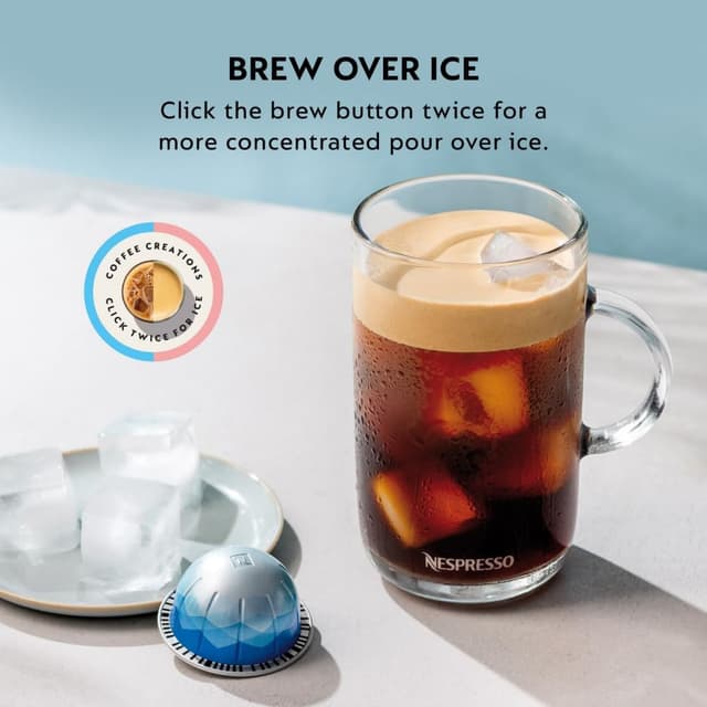 Thumbnail 6 de De'Longhi Nespresso Vertuo Pop+ Espresso Machine with Aeroccino 1