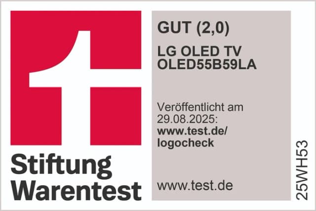 Detalle 2 de LG 55" OLED B59 4K (2025) + Sonos Beam Gen. 2: Fernseher & Soundbar-Set für Kino-Feeling zuhause