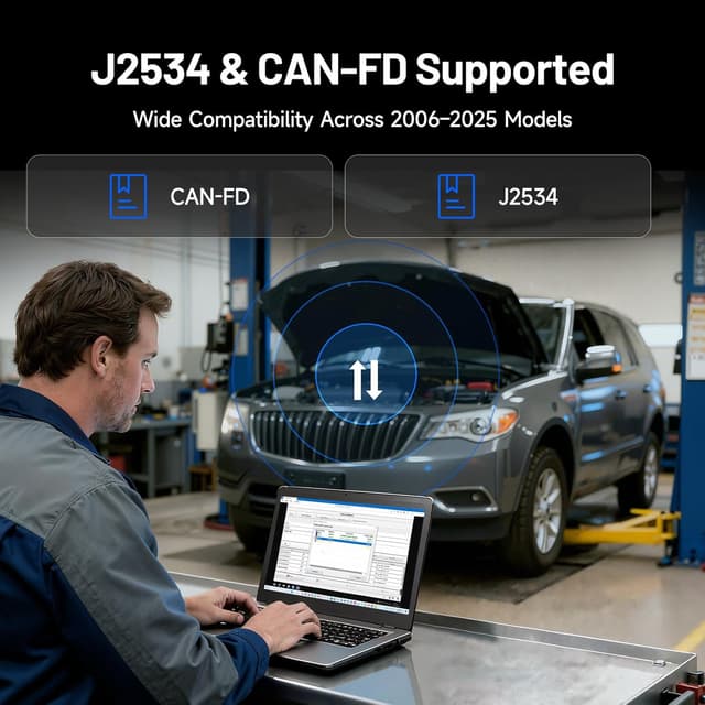 Detalle de TOPDON RLink X3 OBD2 Adapter for GM/Ford/Chrysler