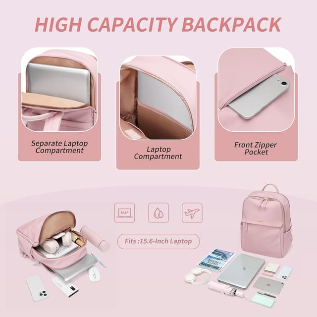 Thumbnail 5 de GOLF SUPAGS Mochila Casual Rosa para Trabajo y Viaje