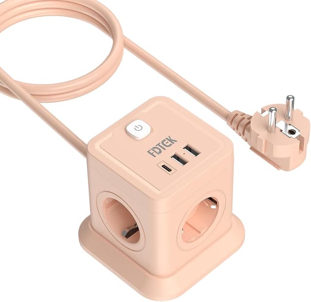 Imagen de FDTEK Ciabatta Multipresa Cubo 1,8 m 🔌 en OfertitasTOP