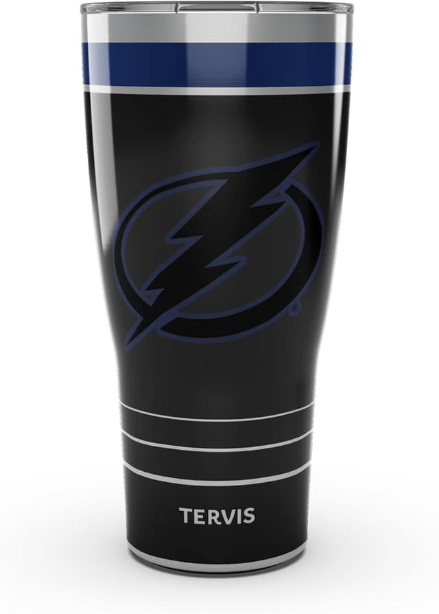 Detalle de Tervis Traveler NHL Tampa Bay Lightning 30-oz Triple Insulated Travel Tumbler