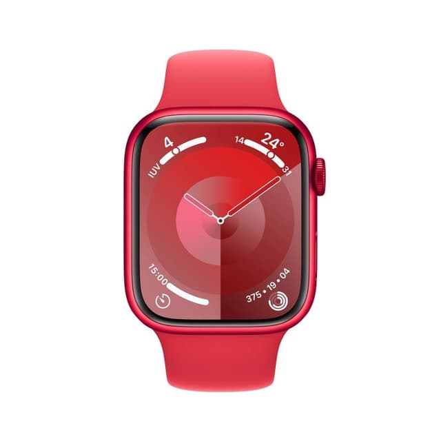 Detalle de Apple Watch Series 9 GPS Cellular 45mm rojo