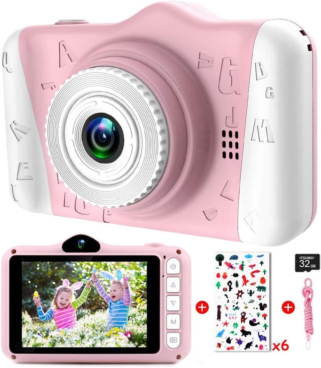 Imagen de ITS HIN Y Kinderkamera Digitalkamera mit 12 MP en OfertitasTOP
