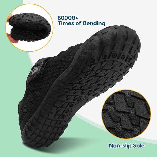 Detalle de JOINFREE Kids Barefoot Shoes Wide Fit Trainers – non-slip, breathable zero-drop sneakers