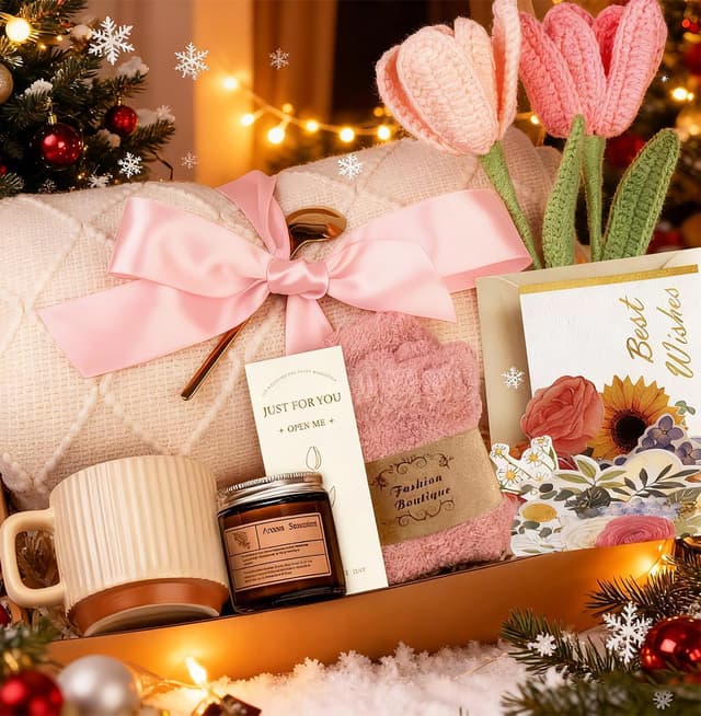 Detalle de Self-Care Gift Basket for Women
