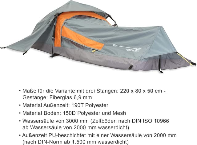 Detalle 2 de Where Tomorrow tenda pop-up 220 x 80 x 50