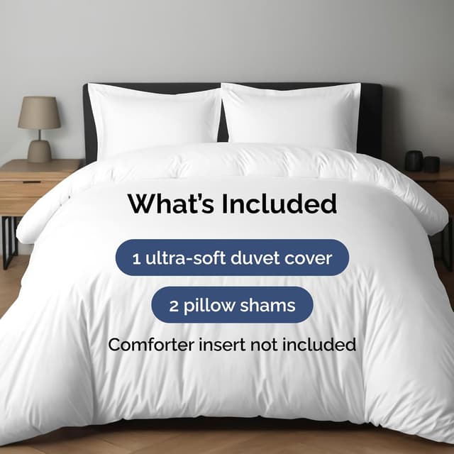 Detalle 2 de Duvet Cover Full Size Set, Extra Soft 80 x 90