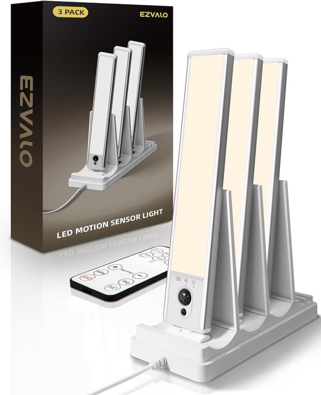 Imagen de EZVALO Under Cabinet Motion Sensor Lights 3 🔦 en OfertitasTOP