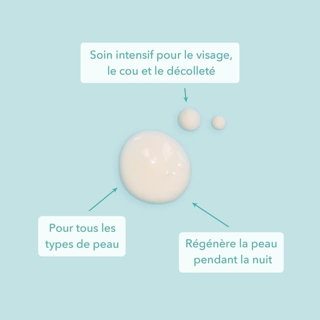 Detalle 2 de Colibri Skincare NIGHT CREAM (80 ml) — Crème de nuit anti-rides au rétinol, acide hyaluronique et céramides