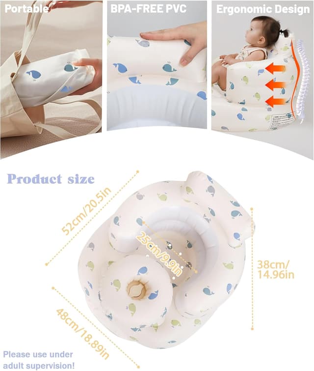 Thumbnail 3 de AirSwim Inflatable Baby Seat for 3+ months