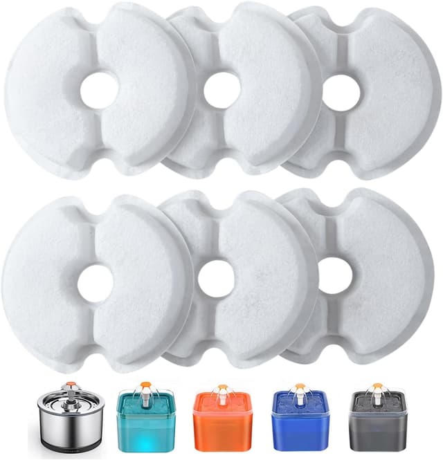 Thumbnail 6 de Yiupea Gatto Spugne Filtro Fontana 8 pack